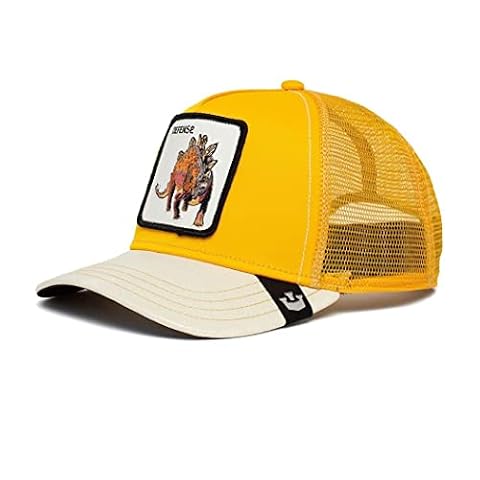 Goorin Bros. ROOFED Lizard Defense czapka trucker, żółta, żółty, Rozmiar uniwersalny