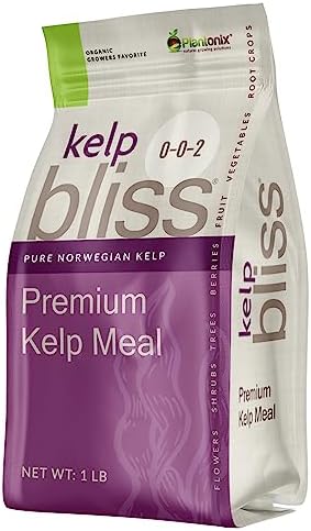 Kelp Bliss (1lb) - Pure Kelp Meal for Plants - Kelp Meal Organic Fertilizer
