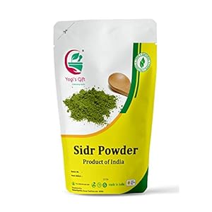 Yogi’s Gift Sidr Leaf Powder | Organically Grown Natural Herbal Cleanser & Conditioner | Rejuvenates Hair Follicles (10 Oz)