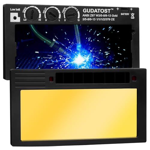 2x4 Auto Darkening Welding Lens, Shade 5-13, True Color
