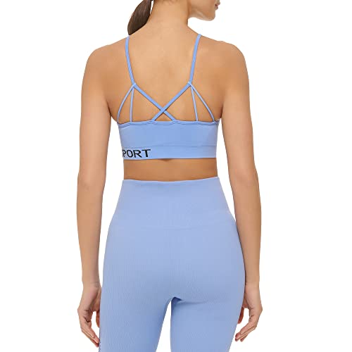 Dkny Women's Seamless Bra, Hydrangea, X-Small #TOP2
