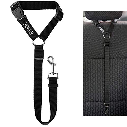 NOBER Car Headrest Restraint Leashes for Dog