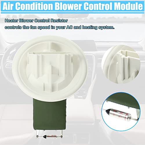 Image of ACROPIX HVAC Blower Motor Resistor Heater Fit for Smart Forfour - Pack of 1 White Green