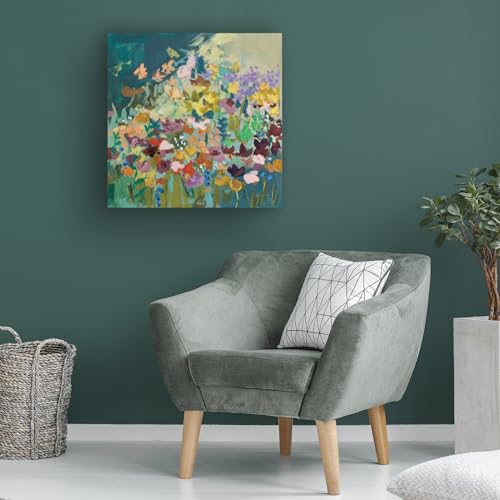 Trademark Fine Art Canvas Wall Art - Pamela Munger 'Wildflowers' Wall Art for Living Room, Bedroom, or Office Décor by Trademark Fine Art - Used condition - Image 3