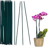 Tamaño ideal para macetas y jardineras Con 70 cm de longitud y 5,5–6 mm de grosor, se insertan fácilmente en la tierra sin dañar las raíces. Adecuadas para plantas jóvenes o medianas.
