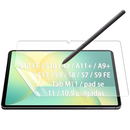 USTIYA Paperfeel Screen Protector for Samsung Galaxy Tab A11+/A11 Plus/S11/S10 Lite/S10 FE/S9 FE/S9/S8/S7/A9 Plus/A9+ 11/10.9 inch Anti-Glare&Anti-Fingerprint Matte Screen Protector for Drawing/Writing, Compatible with Samsung Pencil