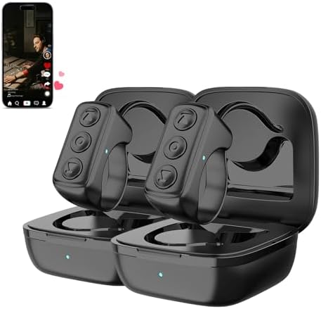 3-Link 2-Pack TikTok Scrolling Ring, Remote Control for TikTok/YouTube ...