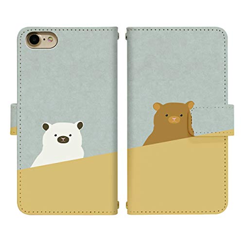 Xperia ZL2 SOL25 �p �P�[�X �x���g���� �蒠�^ �J�o�[ �X�}�z�P�[�X di809(G) ���� �N�} ���܂��� ���� �A�j�}��