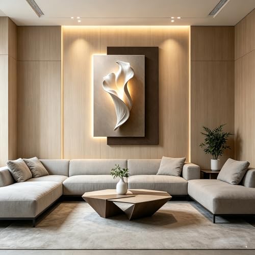 LED���C�g�t�����␻�E�H�[���A�[�g���� ? ���g�����ǖʃC���e���A�A�R���Z���g���d���A�t���[�����X�f�U�C�� ? �z�e�����r�[�E���r���O�E�Q������(Style D,31*47in/80*120cm)