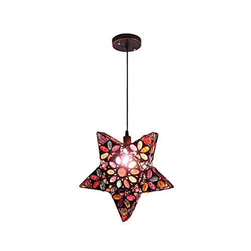 Lustre Forme D'Étoile Haut de Gamme Style Européen Durable E14 - 2