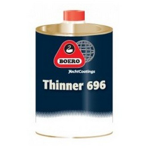 BOERO Diluant 698 0,5L pour la rénovation de ponts et coques de bateaux