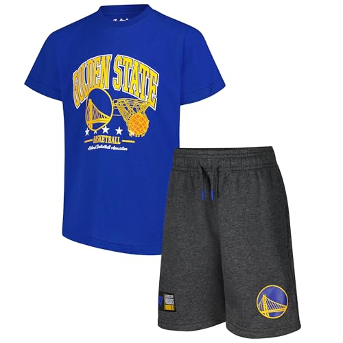 Image of Ultra Game Boys NBA Official Super Soft T-Shirt & Basketball Shorts Set