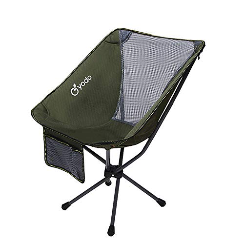 Chaise de camping ultra légère et portative avec pliage compact rapide