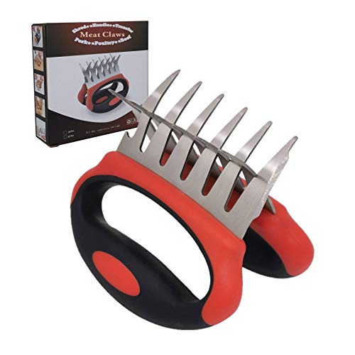 Dflowerk Meat Shredding Claws Stainless Steel Shredder Claws Bbq Meat Forks, Perfect For Shredding Handing Pulling Pork Chicken Beef Turkey #TOP1
