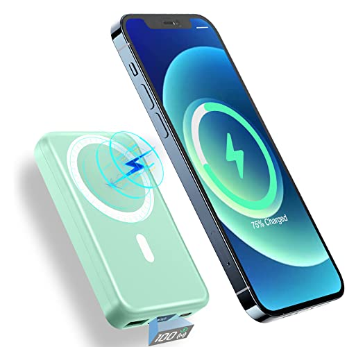 Power Up Anywhere: 10000mAh Magnetic Wireless Portable Charger