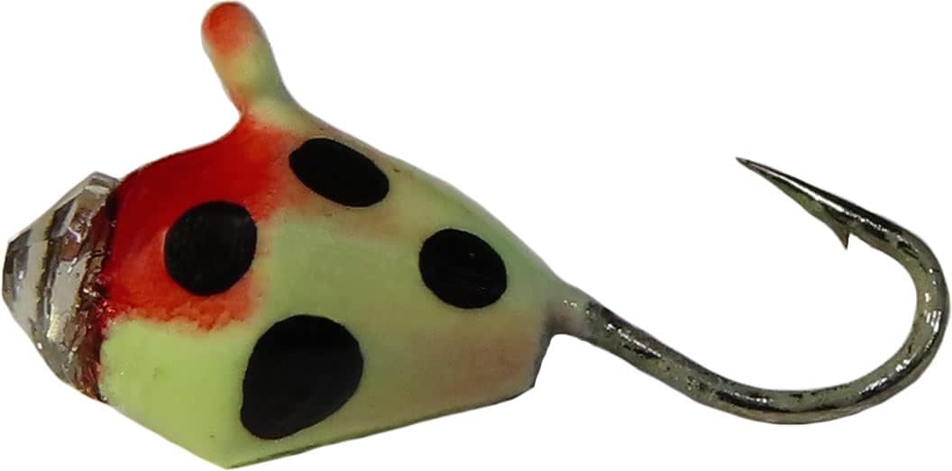 Skandia Tungsten-Diamond Fishing Hook BLOODY NOSE GLOW 14