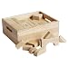 ECR4Kids Hardwood Building Blocks, 64-Piece Set