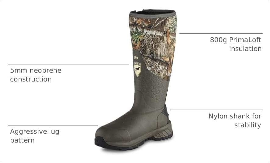 Image of Irish Setter MudTrek 17 inch Unisex Hunting Boot