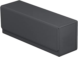SM SunniMix Card Deck Box - Deck Convertible 400CT – Durable and Sturdy TCG, OCG Card Storage for Commander and MTG : The Gathering Cards - Grey