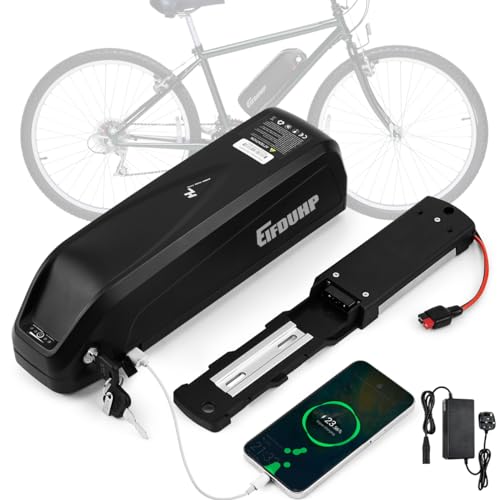 36V Ebike Battery 20AH, Electric Bike Battery Pack Lithium-ion with Charger Baseplate for 750W 500W 350W 250W 200W Bicycle Motor
