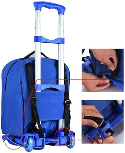 Heavy Duty Folding Trolley 40KG - Portable Hand Sack Wheel Cart for Travel, Luggage, Shopping, Camping, Festival, Garden Use