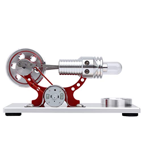 Sunnytech Hot Air Stirling Engine Motor Model Educational Toy Electricity Generator Colorful Led Sc (Sc004) #TOP2