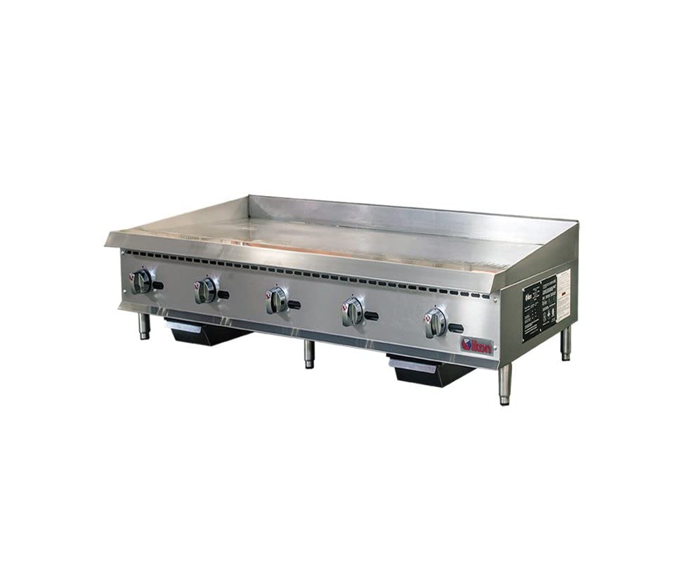 IKON IMG-60 60' Countertop Gas Griddle with Five U-Shape Burners