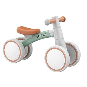 SEREED Baby Balance Bike for 1 Year Old Boy Girl, First Birthday Gift Toy
