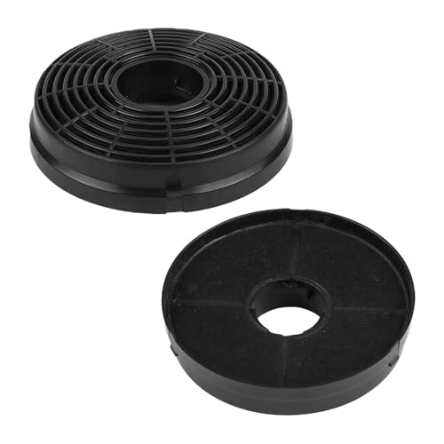 GVSS 2 Pièces Filtre Charbon Hotte Aspirante 105 x 22 mm, Filtres à Charbon Actif Compatibles avec Lamona HJA2480 HJA2908 LAM2401,Élimination Efficace des Odeurs de Cuisine
