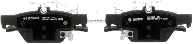 Pastilhas de freio traseiras Bosch QuietCast Ceramic BC1808 para Subaru – Jogo para 1 eixo