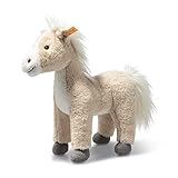 Steiff 074318 Soft Cuddly Friends Gola Pferd 27cm, blond stehend