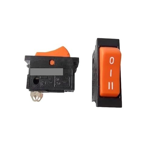 IDGTTLDF 2pc 10A250V hair dryer Welding torch 3 pin 3 speed boat power button switch