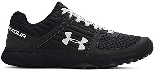 Under Armour Men's Yard Trainer Baseball Shoe, Black (004)/Black, 11
