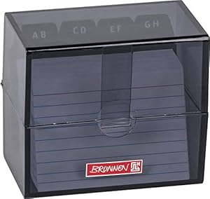 Brunnen A8 Karteikasten Onyx Colour Code