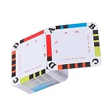 Veemoon Cartes Tissées en Papier Cartonné 150 Pièces, Surface Lisse et Résistante, Tablette de Tissage DIY pour Loisirs Créatifs Handmade