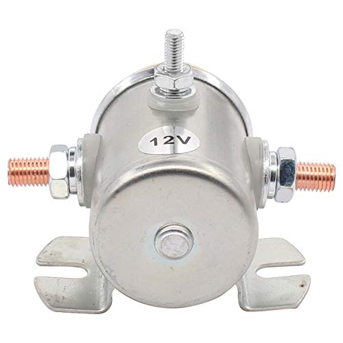 ApplianPar 2 x przełącznik przekaźnika elektromagnetycznego 440003 440110 24401-01 do Prestolite Ramsey Winch Golf Continuous Duty 12V 5-zaciskowy