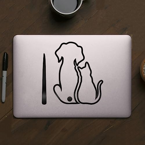 Adesivi Cane Gatto Tergicristallo Auto,Asudaro