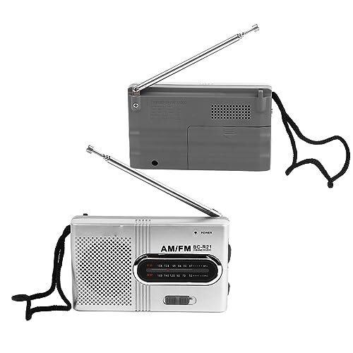 Mini radio FM portátil de bolsillo MP3 estable con sonido claro a pilas 5