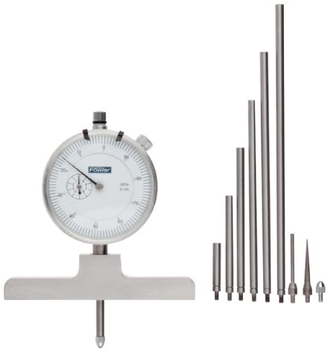 Fowler 52-125-006-1 X-Series Depth Gage with 0-22" Range