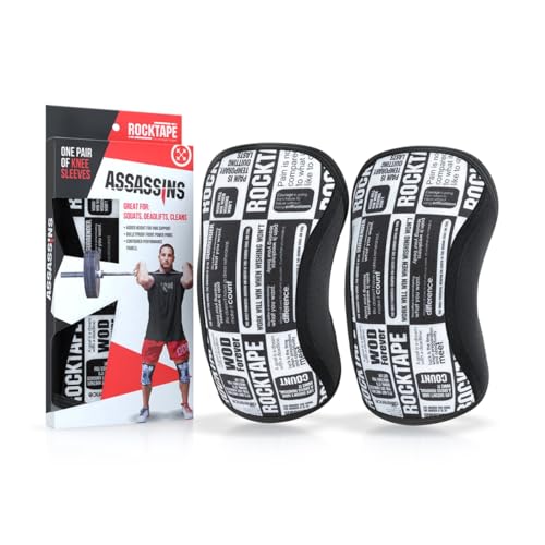 Genouillères Assassins RockTape pour vos séances de fitness en salle