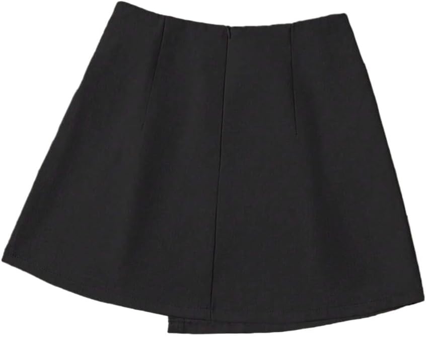 Women's Casual Mini Skort with Asymmetrical Hem Summer Fashion Skirt for Party, Vacations, and Everyday Wear