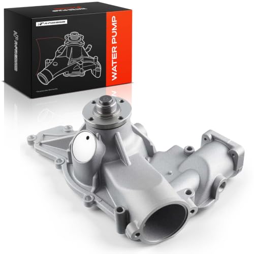 A-Premium Engine Water Pimp W/Curved Pipe & O-Rings & Bolts [fits OHV, 8Cyl 7.3L Turbo] Compatible...