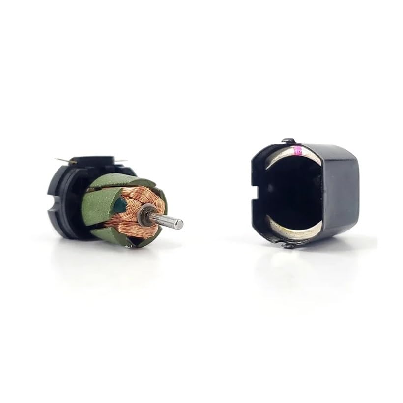 130 Dual 2mm Shaft Carbon Brush Electronic Starter DC 12V-24V 5-Pole Rotor Engine Motor Drivers