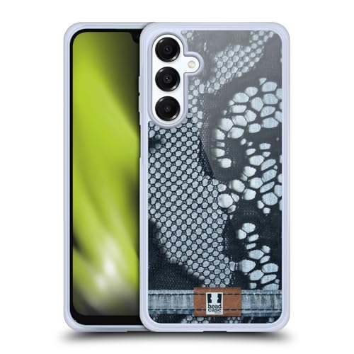 Coque Samsung Galaxy A16 5G antichoc militaire et compatible MagSafe imprimé jeans et lacets