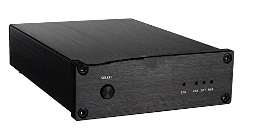 DAC décodeur USB 32bit 192 kHz coaxial SPDIF optique convertisseur audio argent - 2