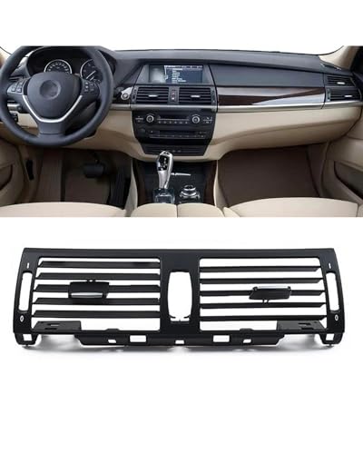 Grille de ventilation centrale avant pour console de voiture