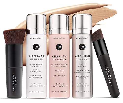 Magic Minerals AirBrush Foundation System by Jerome Alexander - Complete