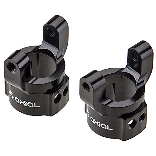 Axial Alum C Hub Carrier Black (2), AXIC0495