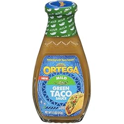 Ortega Mild Green Taco Sauce, 7.5 Ounce