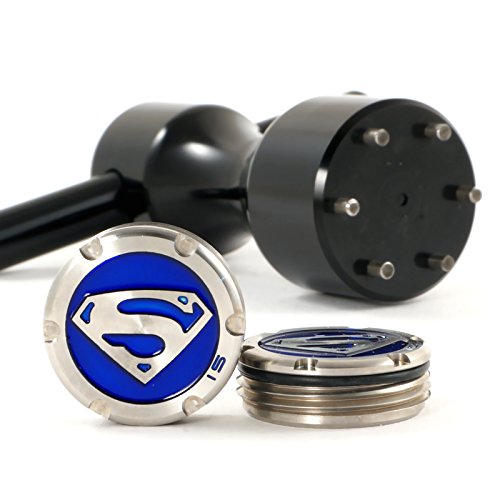 19th Hole Custom Shop 2 of 15g Blue Deluxe Tour Style Weights for Scotty Cameron Putters with Wrench Tool (Black)